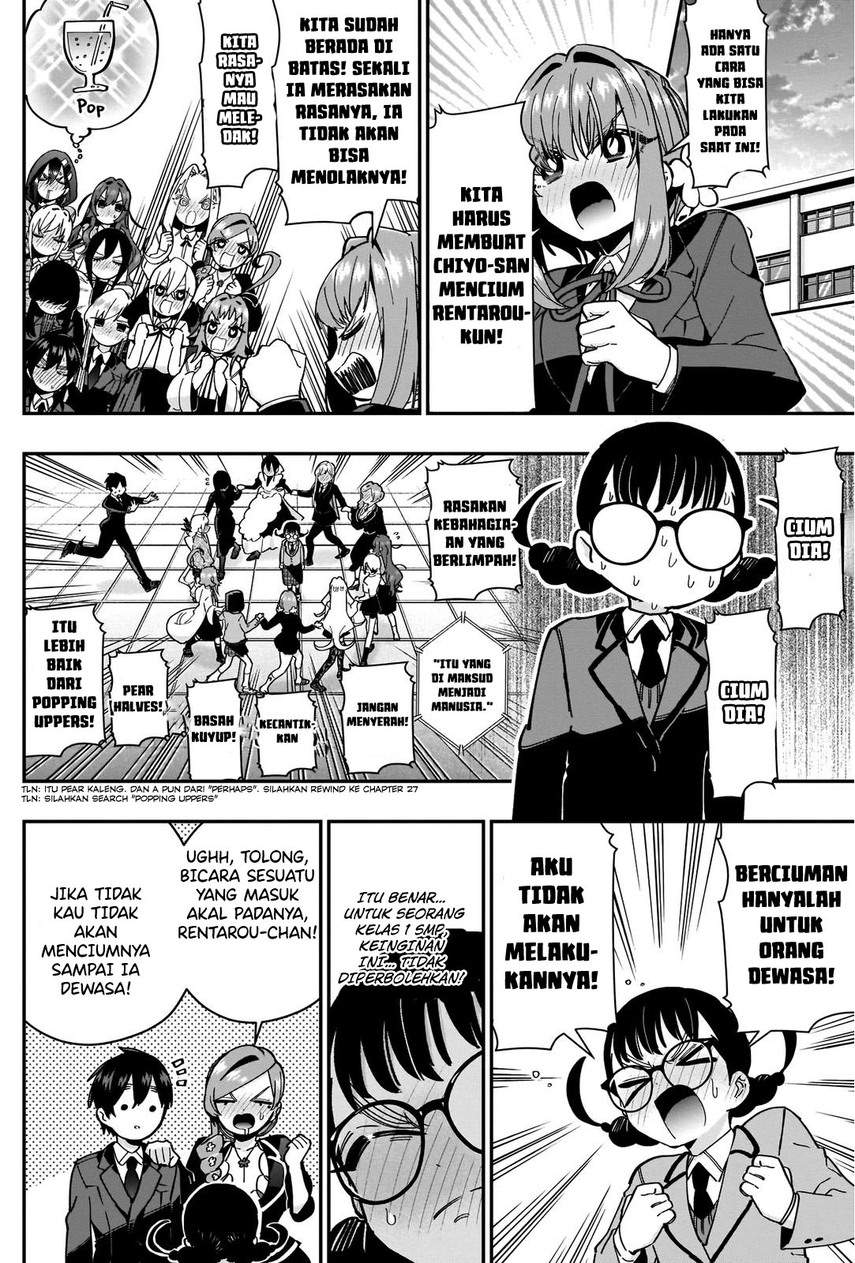 Kimi no Koto ga Dai Dai Dai Dai Daisuki na 100-ri no Kanojo Chapter 54 Bahasa Indonesia